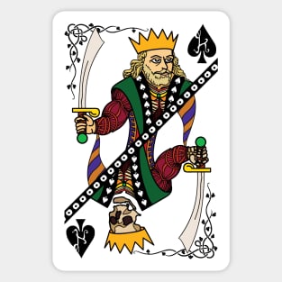 King Of Spades Sticker